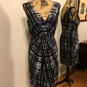 Banana republic geometric print dress